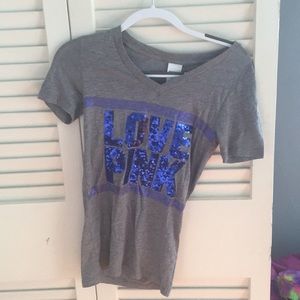 Never worn Victoria’s Secret Pink sequin top